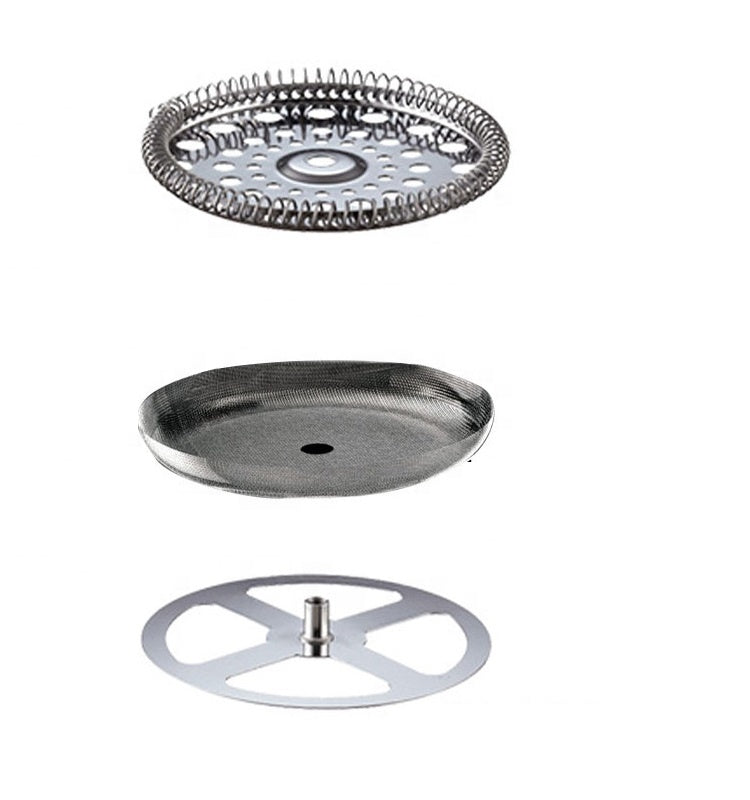 Elegant Glass French Press with Ergonomic Round Grip (600 ml)