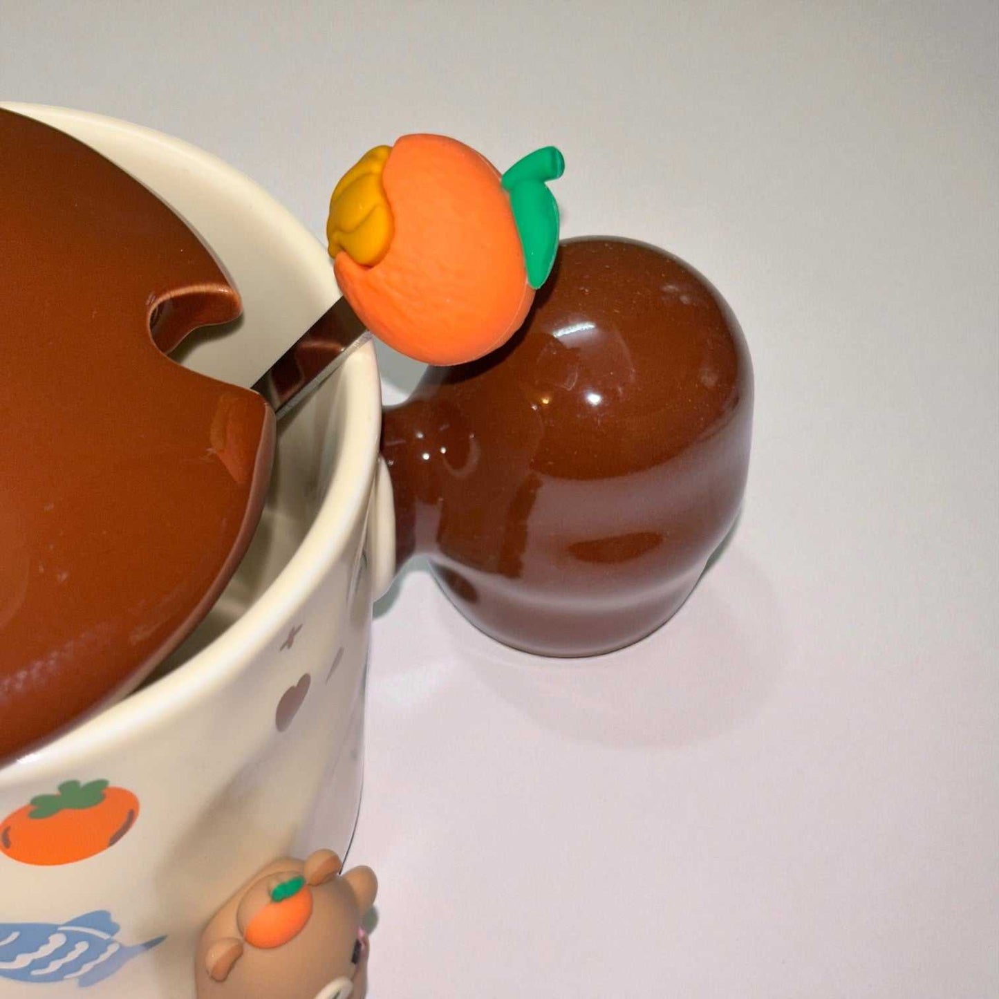 Tangy Teddy Ceramic Cup (With Spoon and Lid)