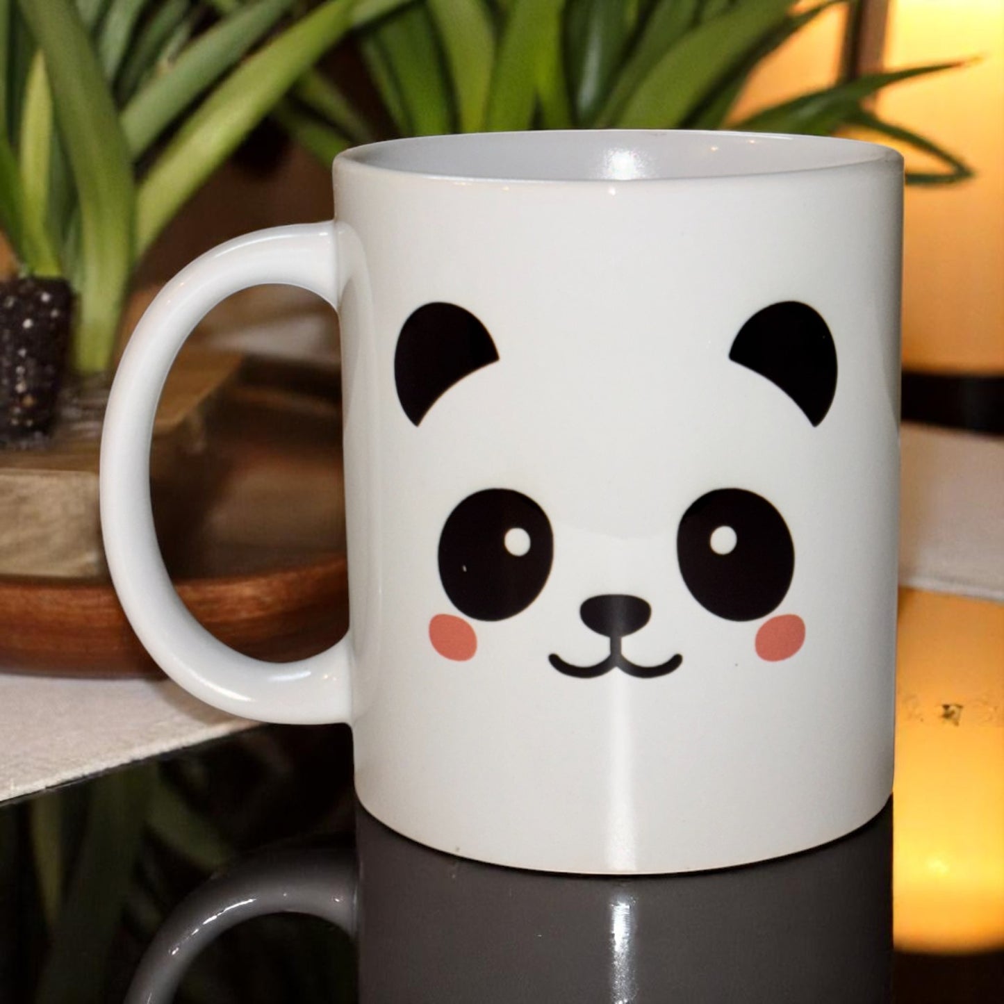 Blanc Panda Ceramic Cup