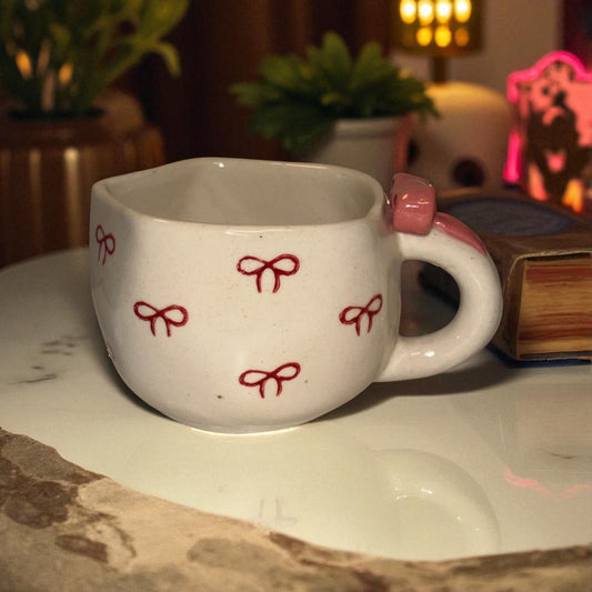 Tiny Bows Ceramic Cup