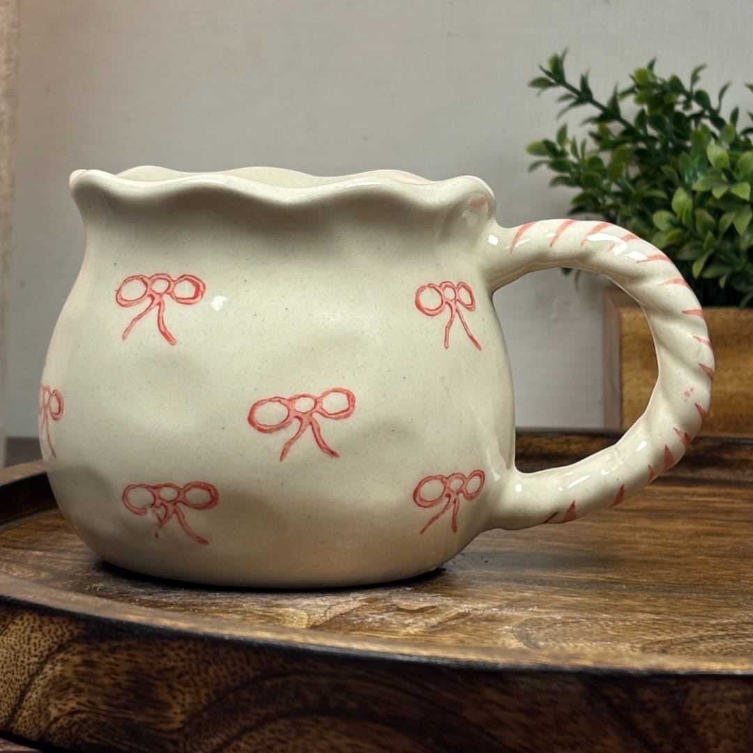 Bow Bliss Ceramic Mug