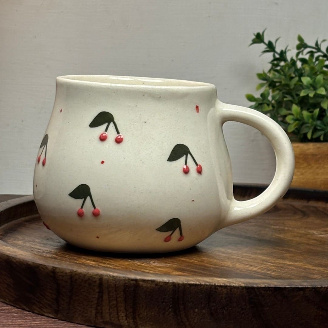 Cherry Blossom Ceramic Mug
