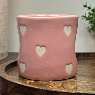 Dainty Heart Ceramic Mug
