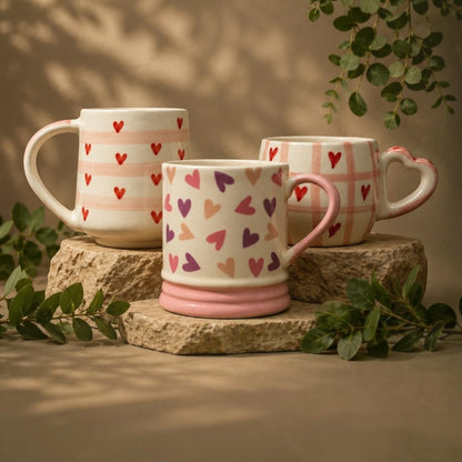 The Aesthetic Mugs Combo AK (Set of 3)