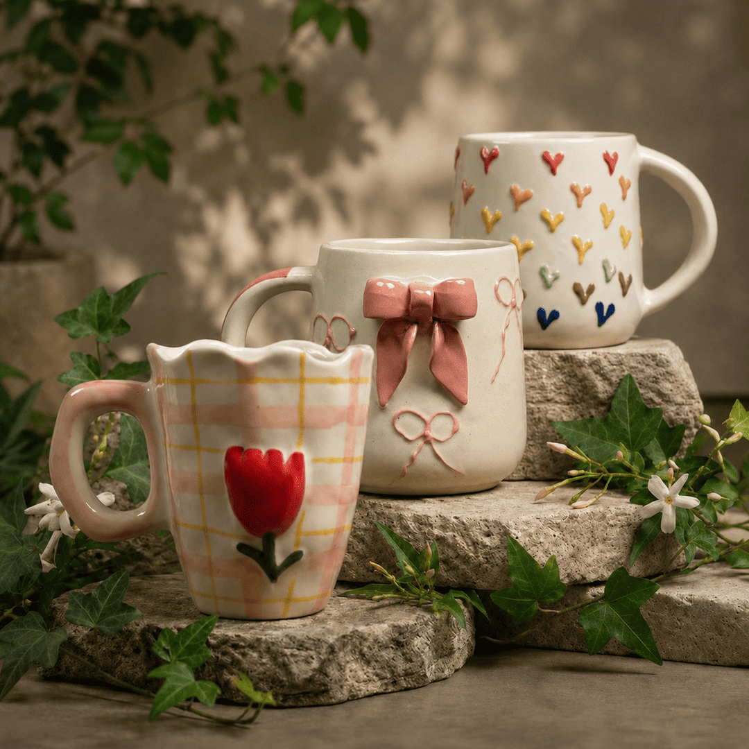 The Aesthetic Mugs Combo AJ (Set of 3)