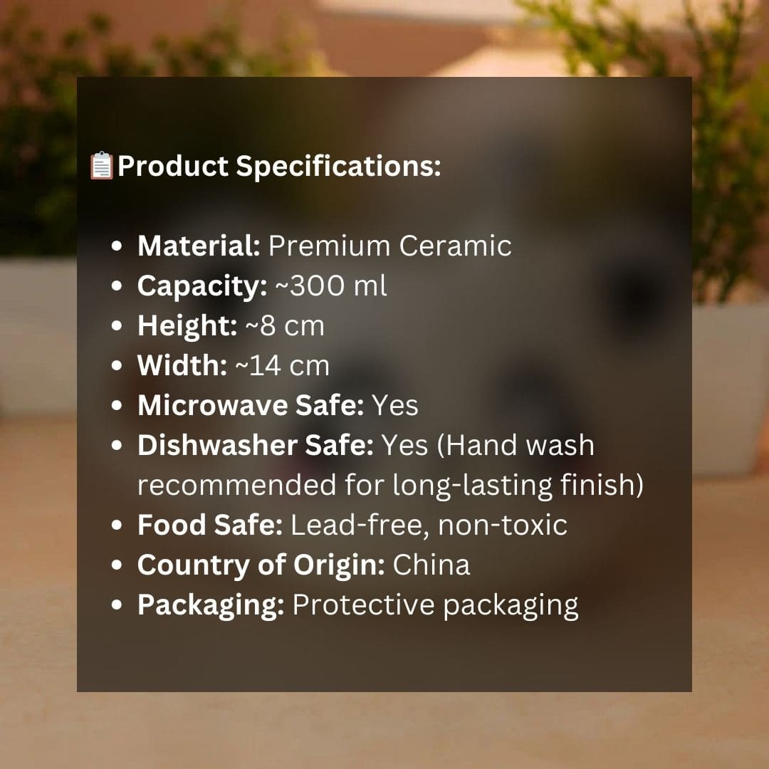 Moodie Panda Ceramic Mug (With Spoon) - The Bubbly