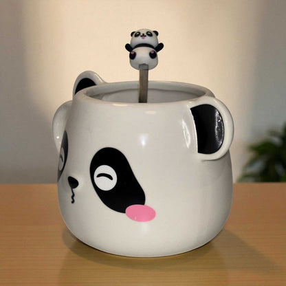 Moodie Panda Ceramic Mug (With Spoon) - The Sweetie