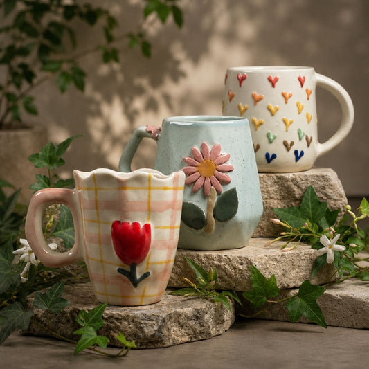 The Aesthetic Mugs Combo A (Set of 3)