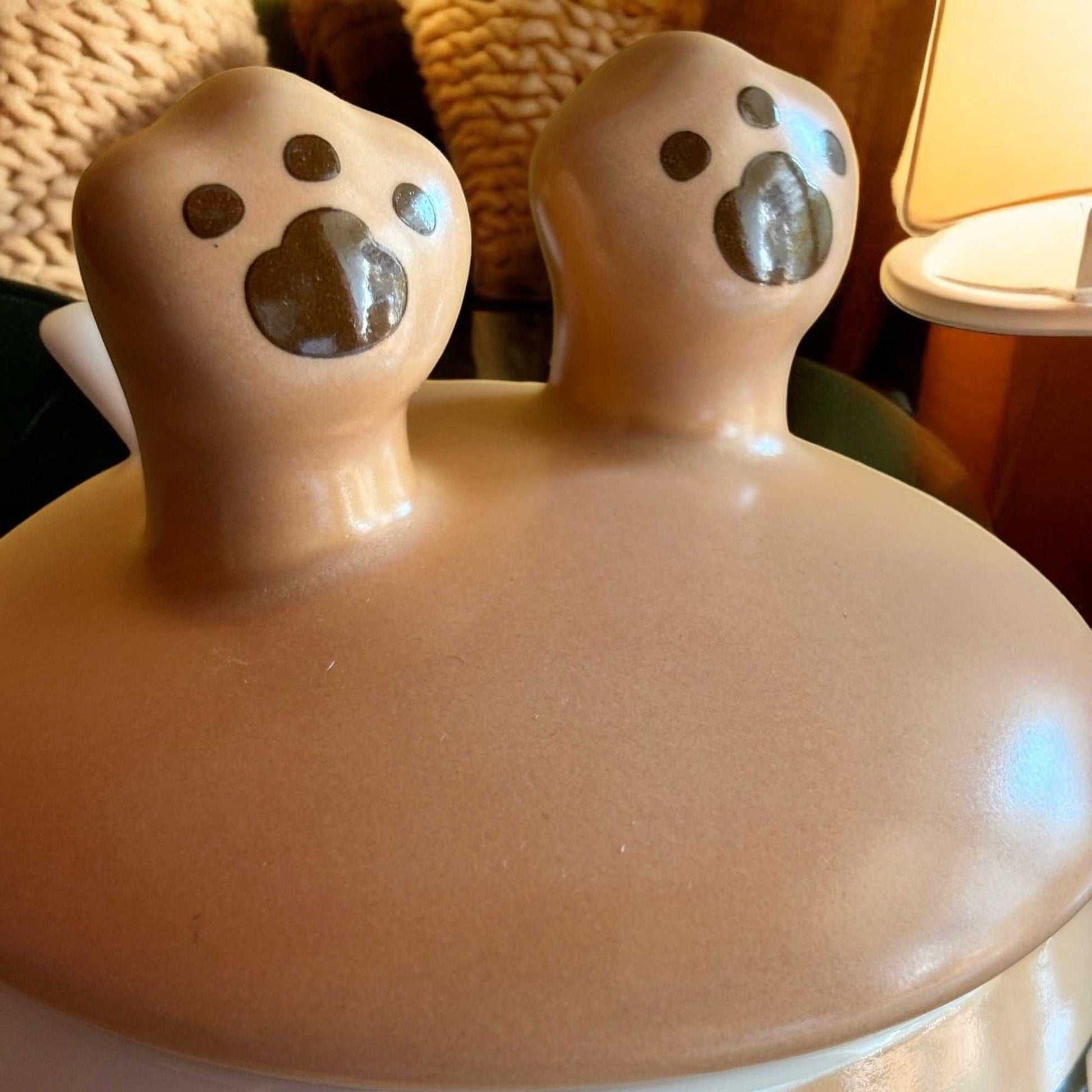 Pawsitive Vibes Cat Ceramic Cup (With Spoon and Lid)