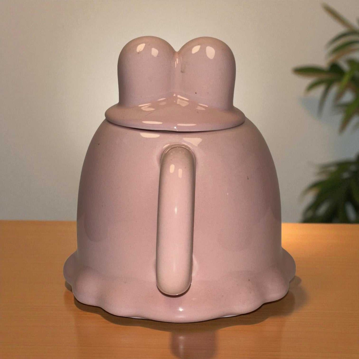 Sugar Snug Ceramic Mug (With Lid) - Pink