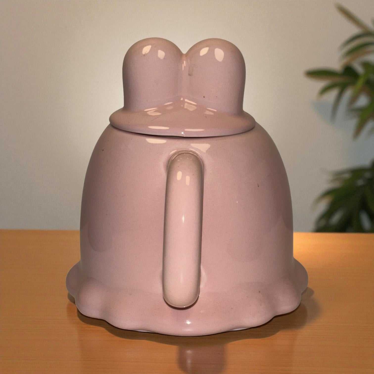 Sugar Snug Ceramic Mug (With Lid) - Pink