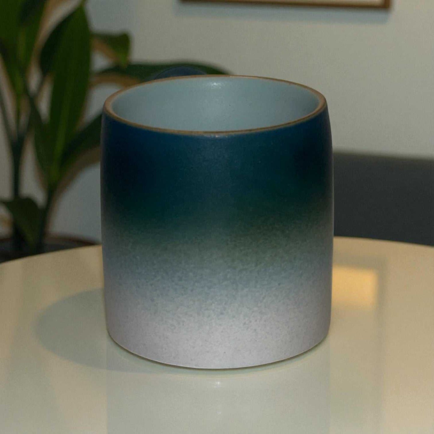 Wabi Fade Demitasse Cup (80 ml Espresso Cup) - Set - Green and White