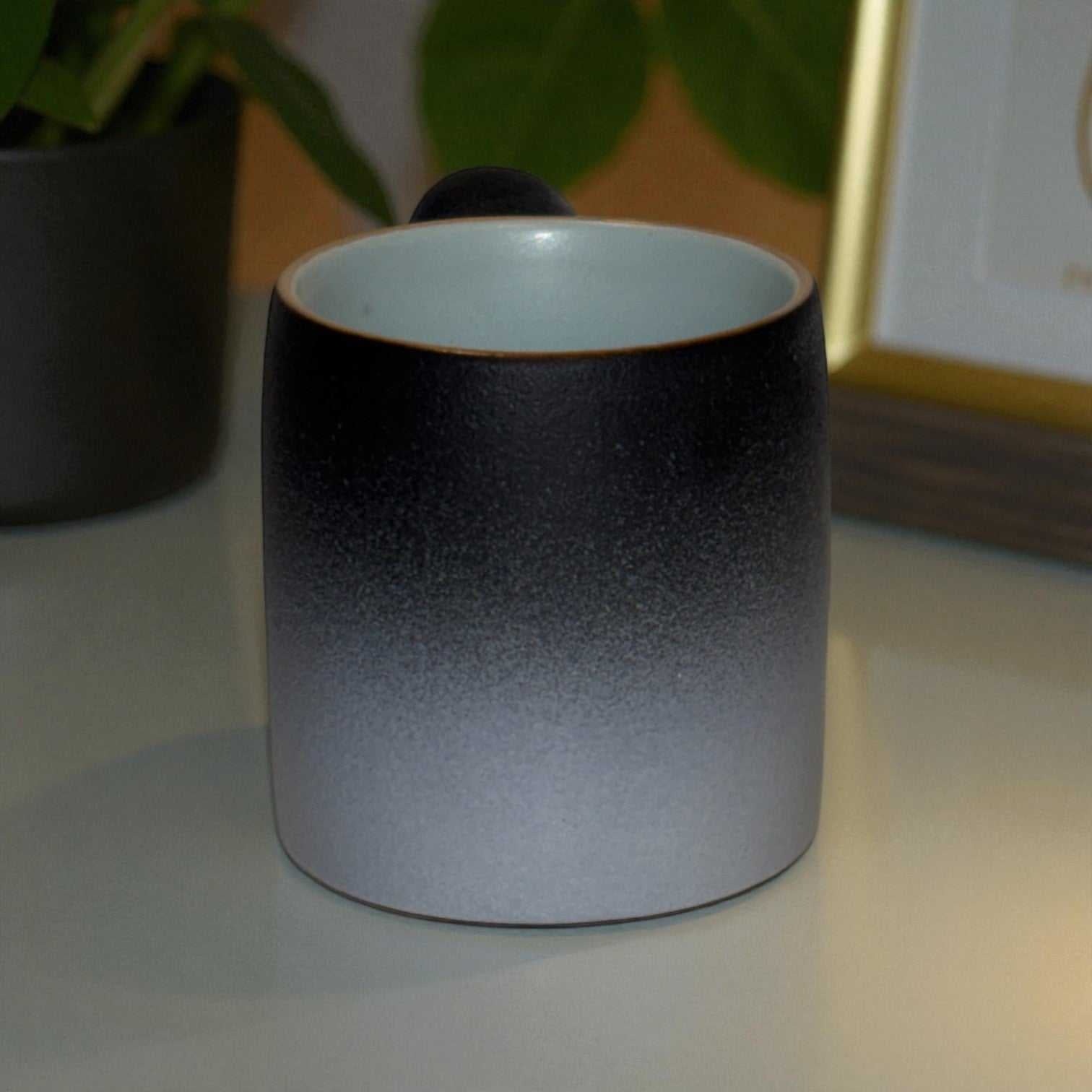 Wabi Fade Demitasse Cup (80 ml Espresso Cup) - Black and White