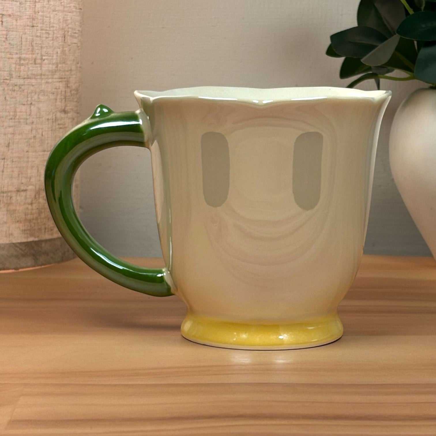 Tulip Buds Ceramic Mug - Yellow