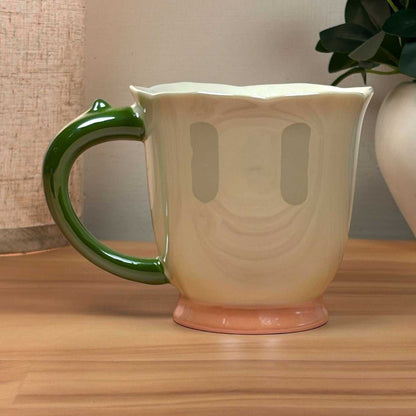 Tulip Buds Ceramic Mug - Red