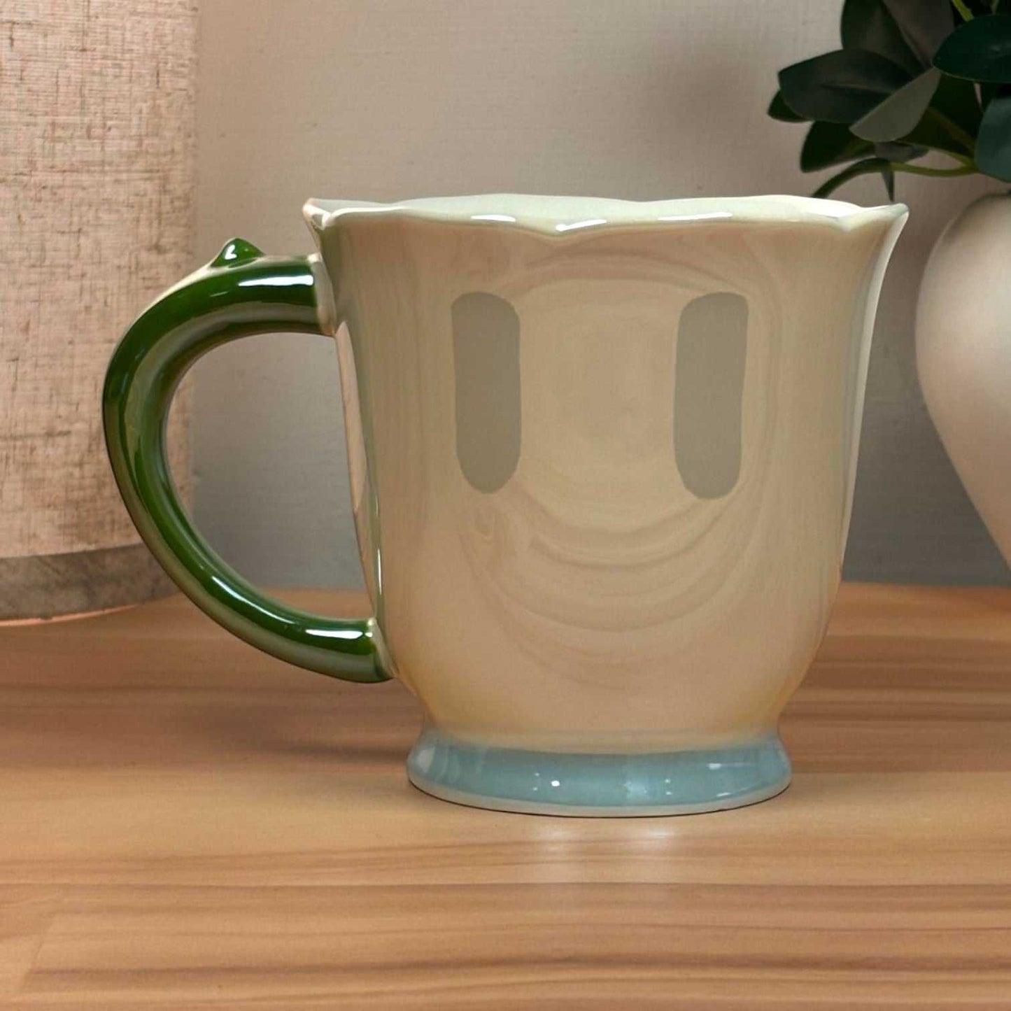 Tulip Buds Ceramic Mug - Blue