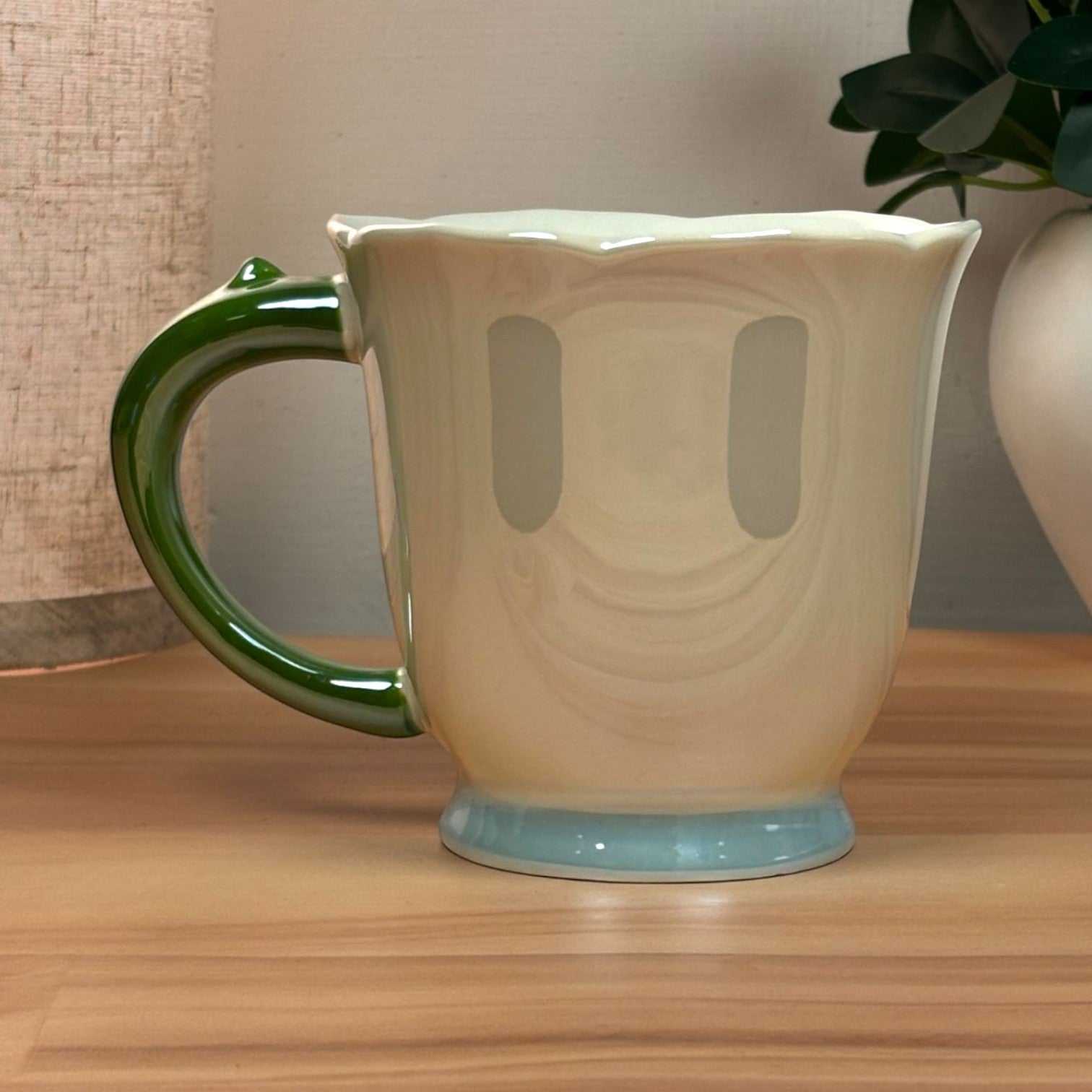 Tulip Buds Ceramic Mug - Blue