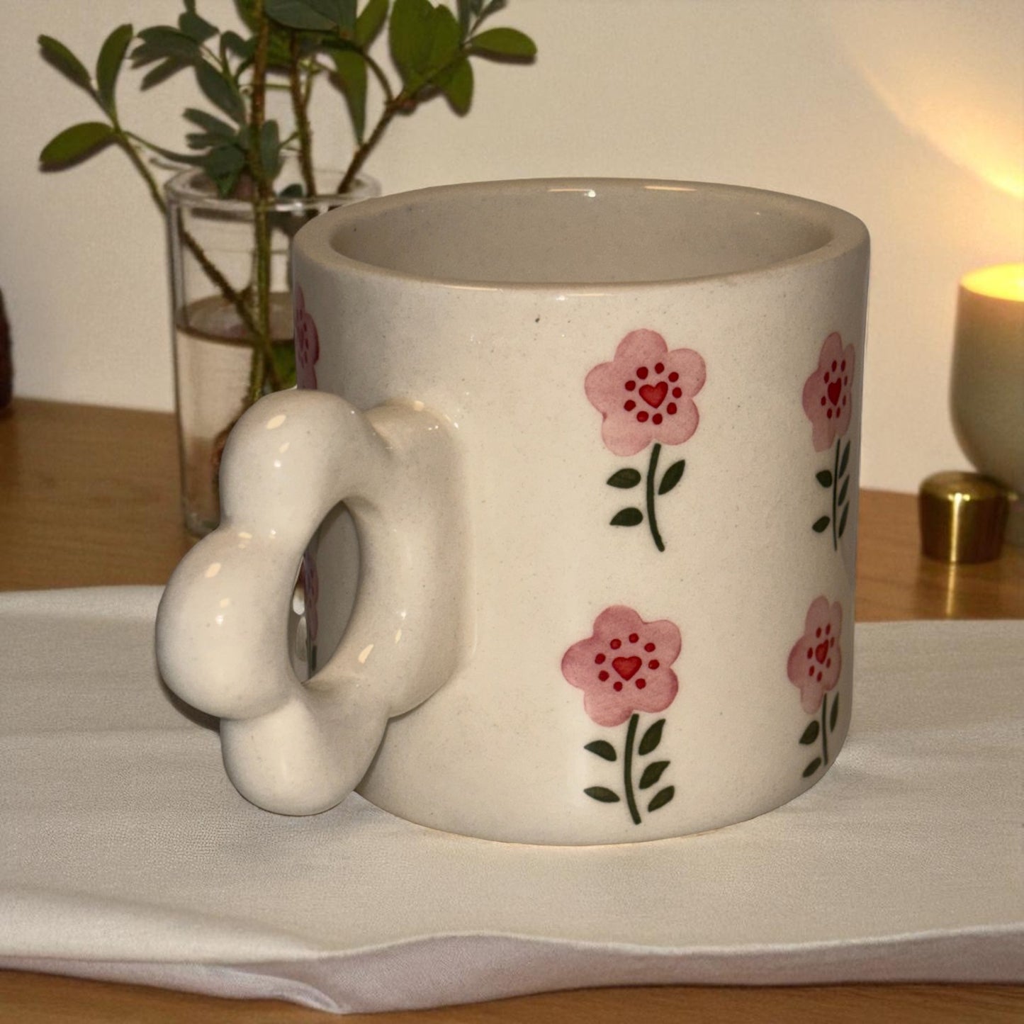 Soft Blossom Ceramic Cup