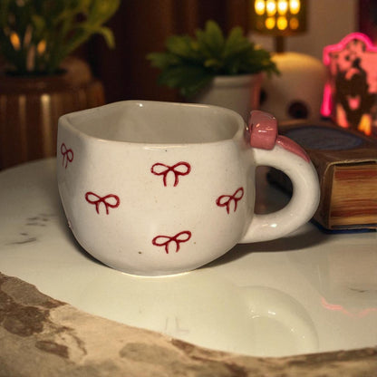 Tiny Bows Ceramic Cup