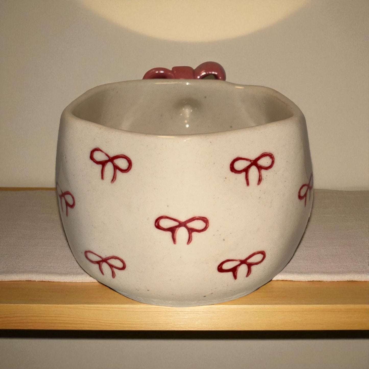 Tiny Bows Ceramic Cup