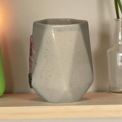 Angular Blossom Ceramic Cup