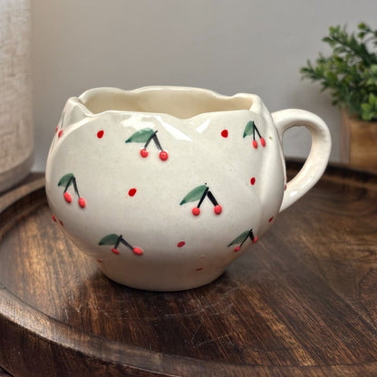 Cherry Sprigs Ceramic Mug
