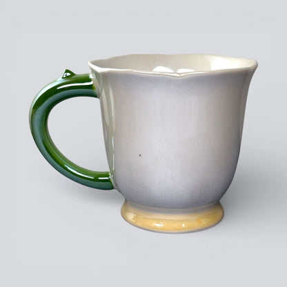Tulip Buds Ceramic Mug - Yellow
