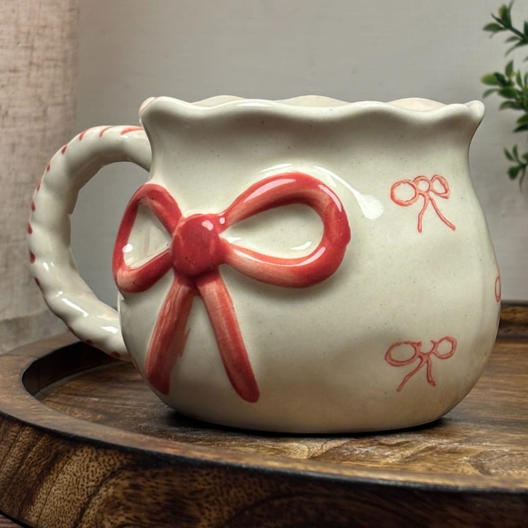 Bow Bliss Ceramic Mug