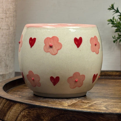 Blossom Hearts Ceramic Mug