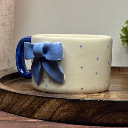 Blue Ribbon Ceramic Mug