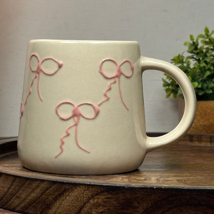 Pastel Bow Ceramic Mug