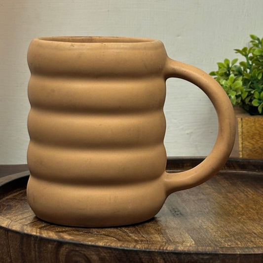 Earthen Contour Ceramic Mug