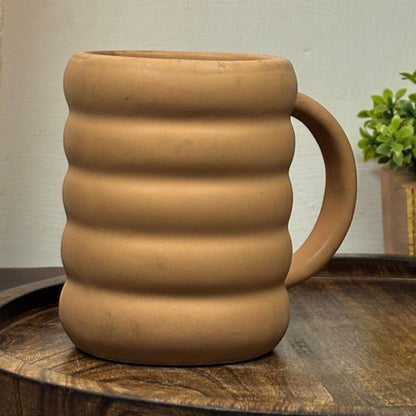 Earthen Contour Ceramic Mug