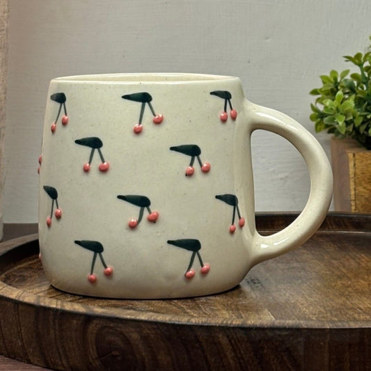 Cherry Drift Ceramic Mug