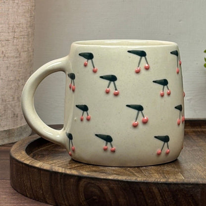 Cherry Drift Ceramic Mug