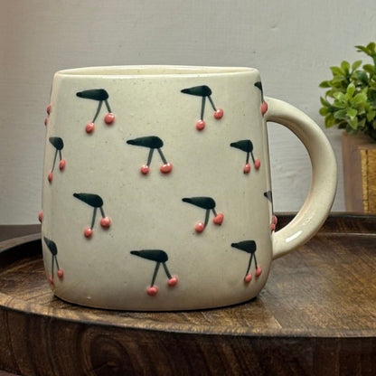 Cherry Drift Ceramic Mug