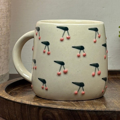 Cherry Drift Ceramic Mug