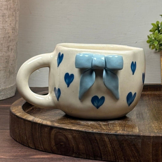 Soft Bow Ceramic Mug