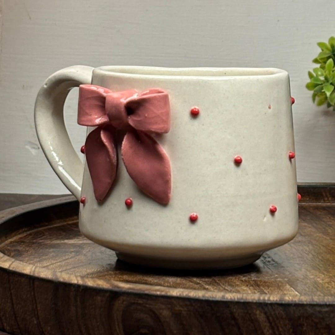 Bow Fleck Ceramic Mug