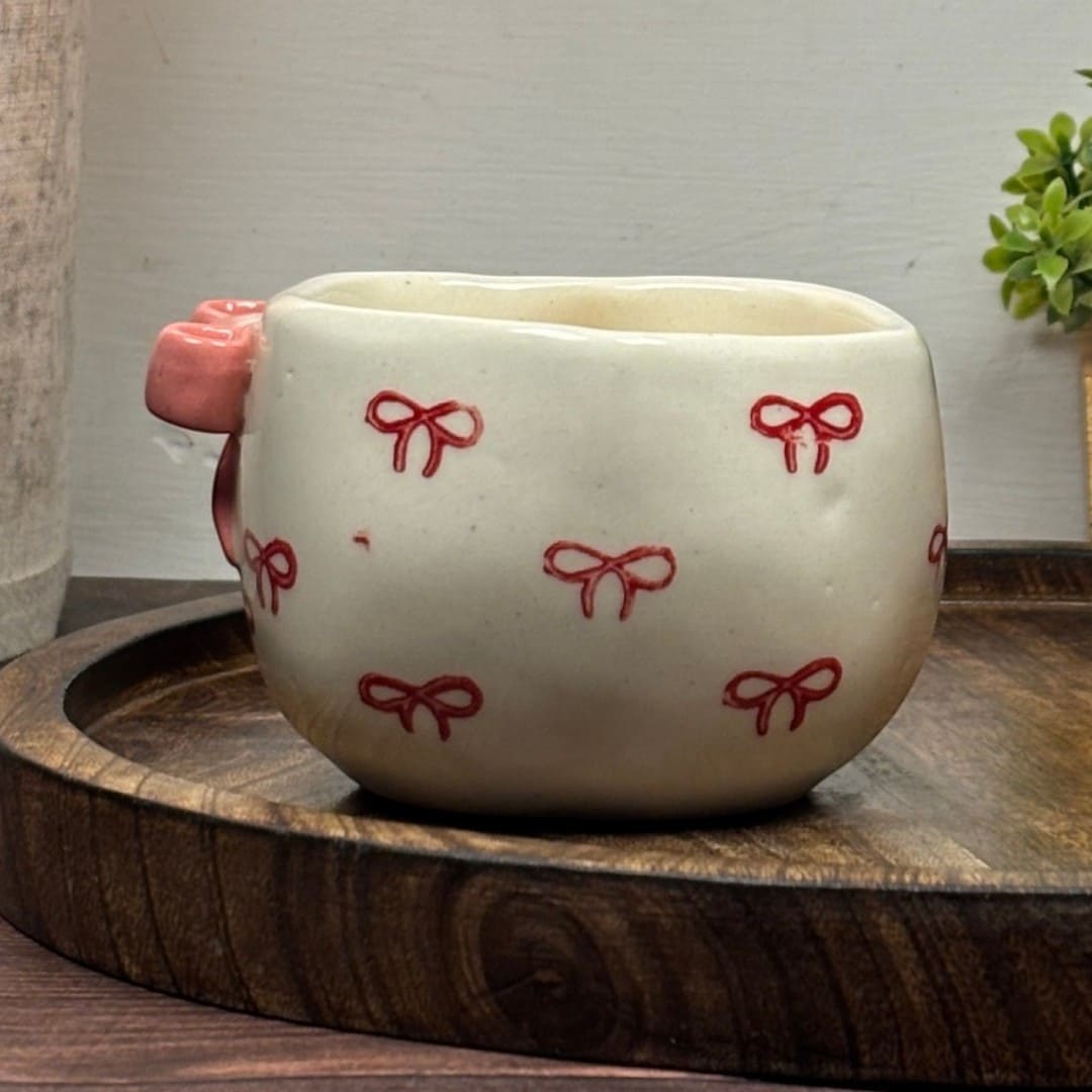 Tiny Bows Ceramic Mug