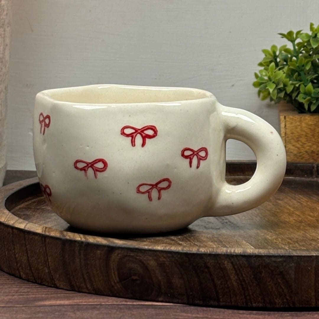 Tiny Bows Ceramic Mug