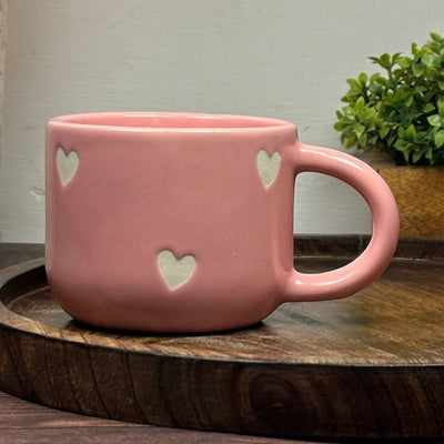 Soft Hearts Ceramic Mug