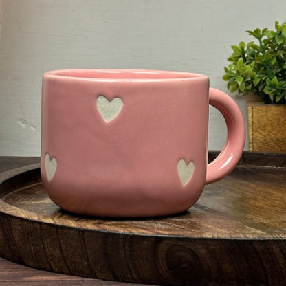Soft Hearts Ceramic Mug