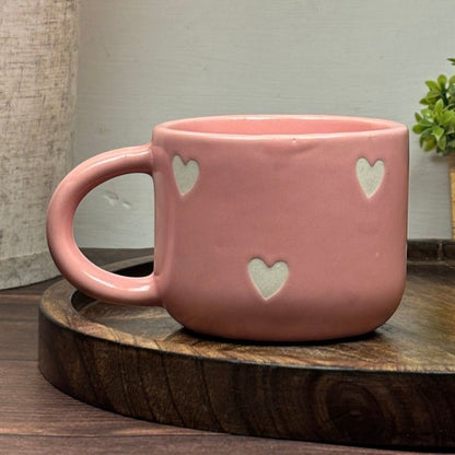 Soft Hearts Ceramic Mug