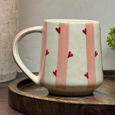 Scattered Hearts Ceramic Mug
