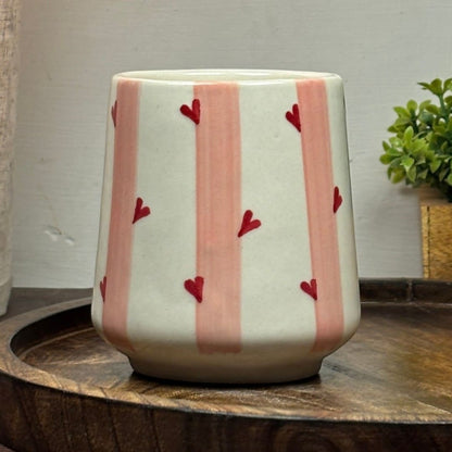 Scattered Hearts Ceramic Mug
