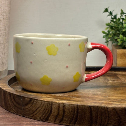 Sculpted Butterfly Ceramic Mug