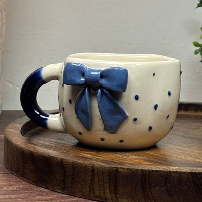 Soft Bow Ceramic Mug