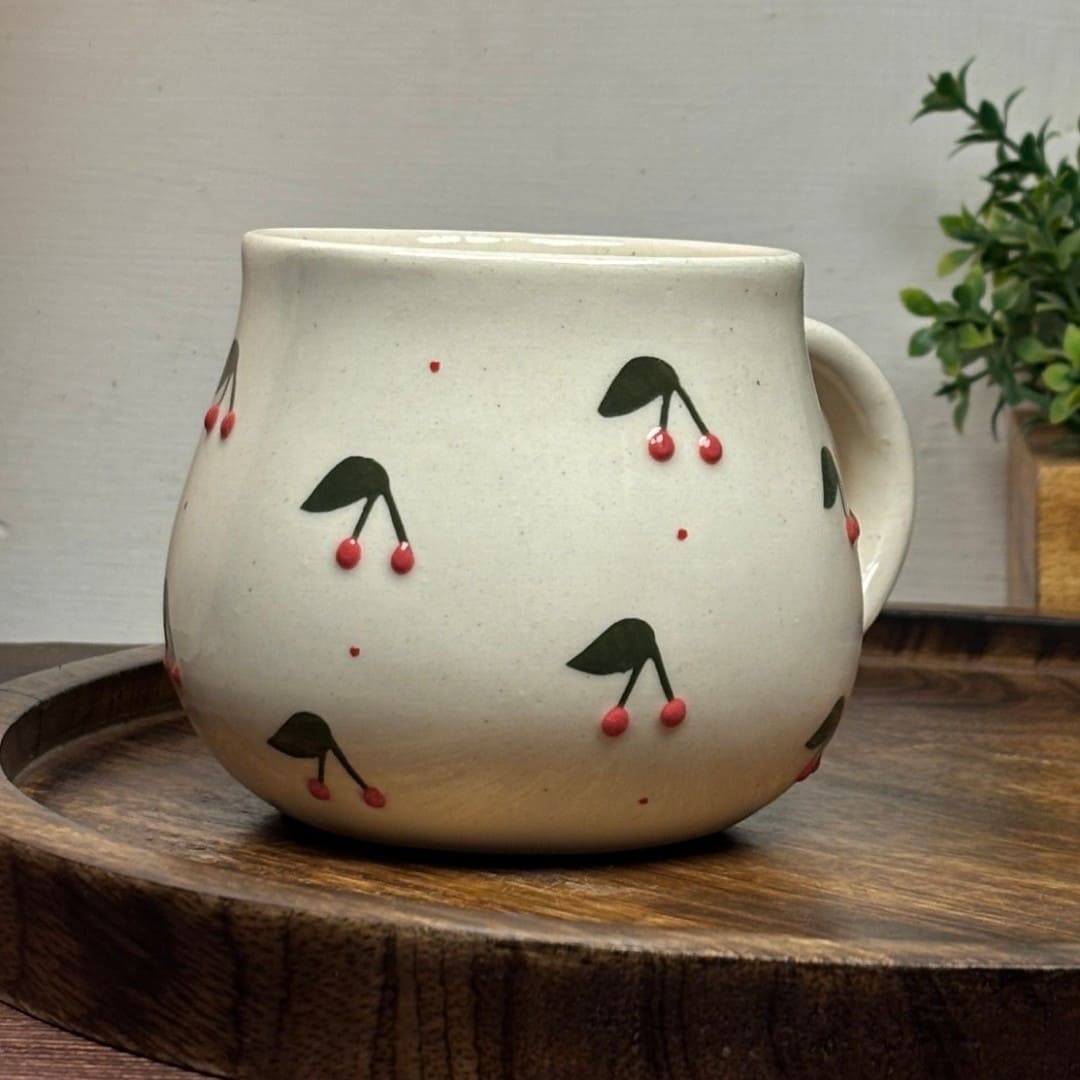 Cherry Blossom Ceramic Mug