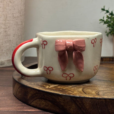 Angular Bow Ceramic Mug